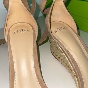 Like new! Alexandere Birman wedge sandals original price $550